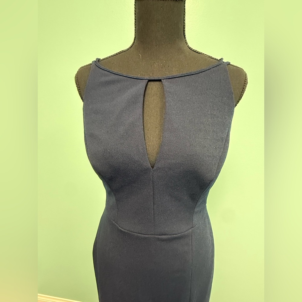 After six bridesmaids dress 6801 in midnight size s. - Picture 2 of 5
